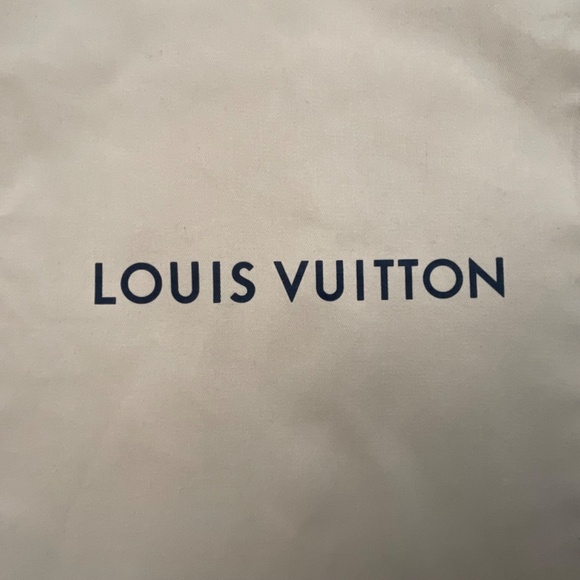 •Louis Vuitton Large Cotton Drawstring Dust Bag NEW Made In India - Picture 3 of 10